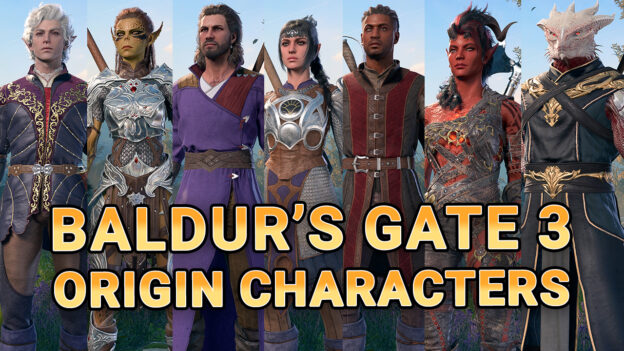 Baldurs Gate 3 Origin Characters 1280x720