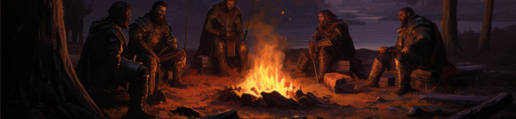 DnD Town - Online Forum and Social Community - Baldur's Gate 3 - Campfire - Forum Header