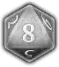 1d8 Physical Damage Icon